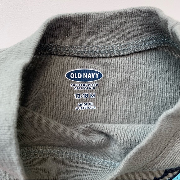 3/$10 OLD NAVY Toddler boy dinosaur T-shirt 12-18m - Picture 2 of 3